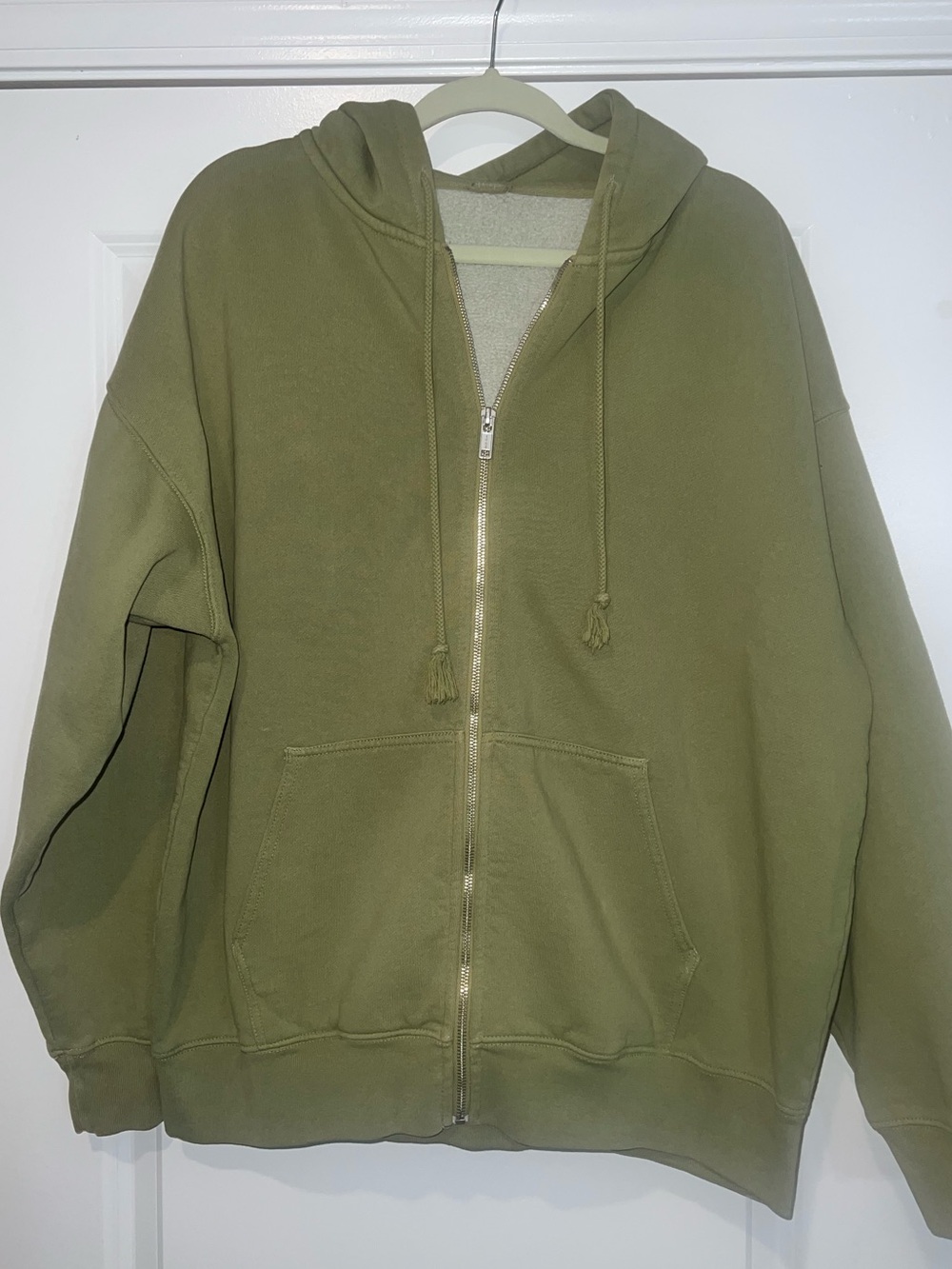 Brandy Melville Christy Zip-Up Hoodie Jacket - Women one size